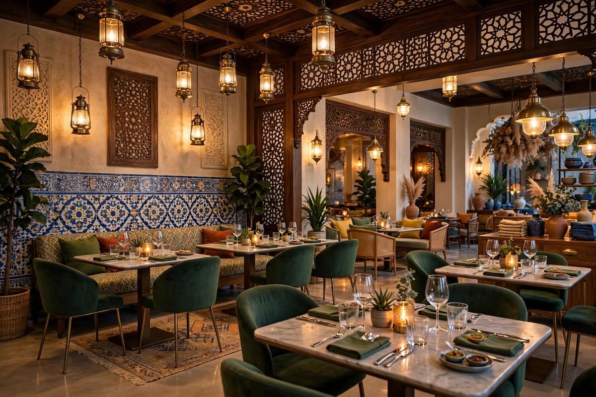 A premium restaurant interior in DHA Lahore — the kind of business that wins with a great website